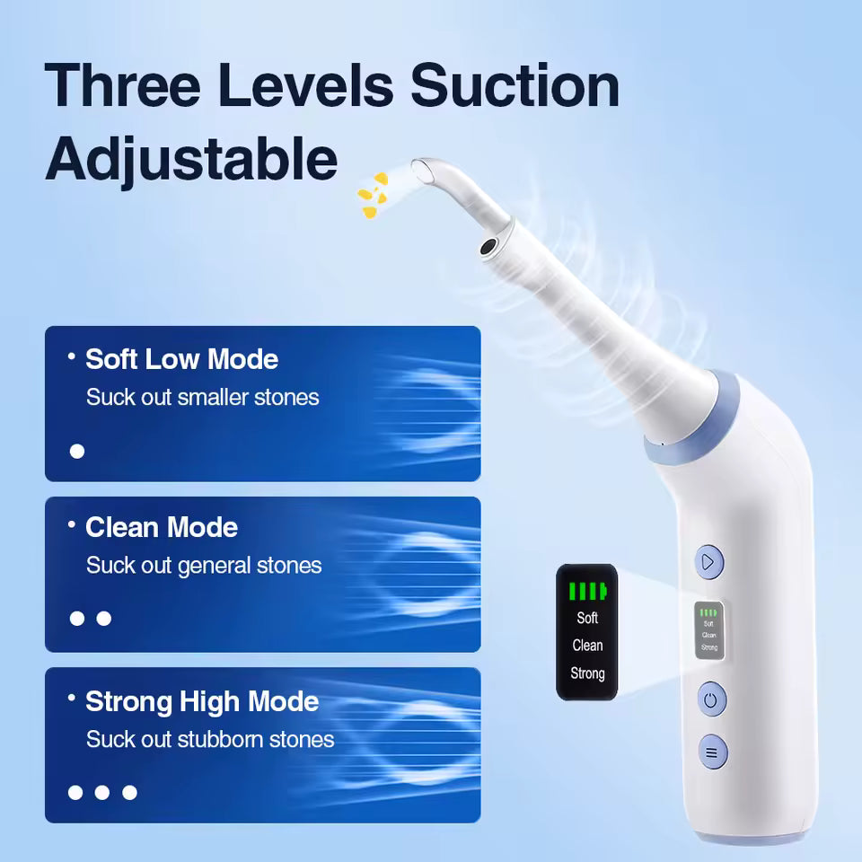 Electric Tonsil Stone Remover with Camera