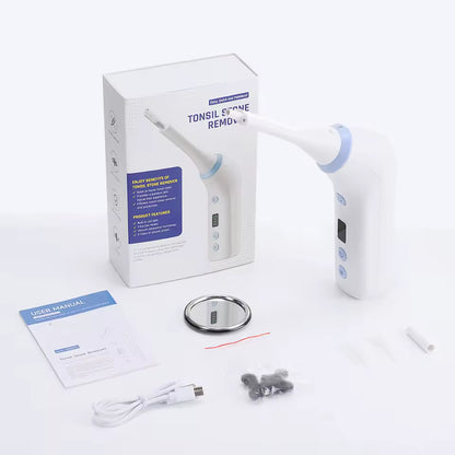Electric Tonsil Stone Remover with Camera