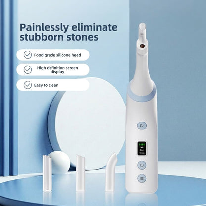 TonsilVision has a food grade silicone head, a high definition screen display and it's easy to clean